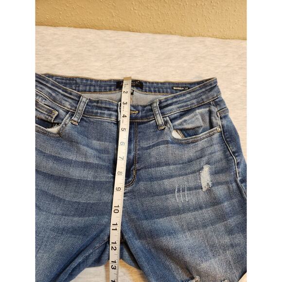 Judy Blue Women's Blue Medium Wash Boyfriend Fit Stretch Denim‎ Jeans Size 9/29 - Picture 6 of 7